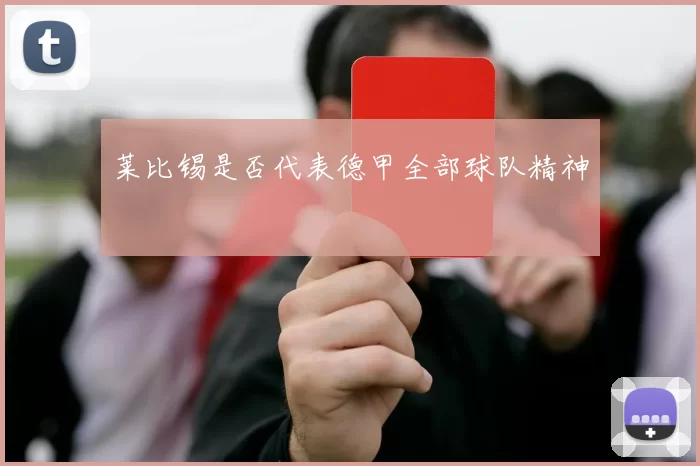 莱比锡是否代表德甲全部球队精神