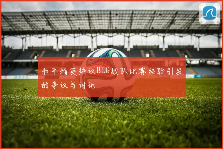 和平精英热议BLG战队比赛经验引发的争议与讨论